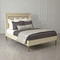 Ellipse Queen Bed - Ivory