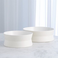 Encircle Scored Bowl - Chalk - Sm