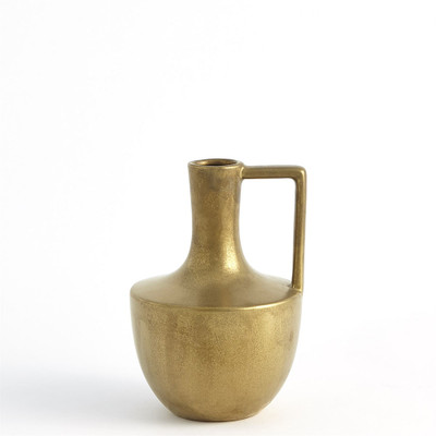 Handle Vase - Gold