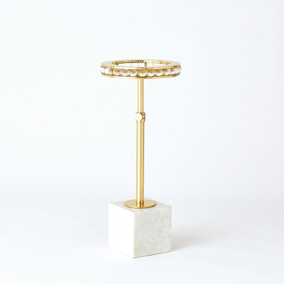 Margot Side Table - Brass