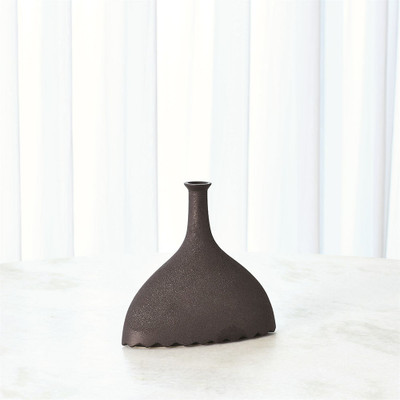 Noelle Geometric Vase - Black
