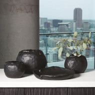 Petale Vase - Matte Black - Med