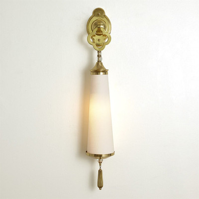 Quatrefoil Sconce - Brass - HW