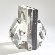 S/2 Crystal Bookends - Clear