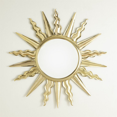 Soleil Mirror - Brass