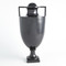 Square Handle Amphora Urn - Matte Black