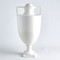 Square Handle Amphora Urn - Matte White
