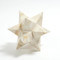 Stellated Dodecahedron - White Bone