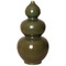 Triple Gourd Vase - Amazon Green