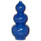 Triple Gourd Vase - Blue