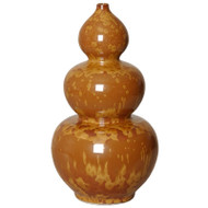 Triple Gourd Vase - Crystal Bronze