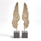 Wings Sculpture - Silver Leaf - Pair