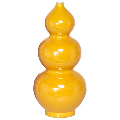 Triple Gourd Vase - White