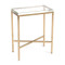 Glass Block Side Table - Large