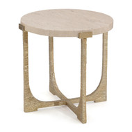 Cross Arc End Table