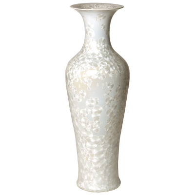 Fishtail Vase - Crystal Taupe