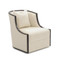 Ticinese Swivel Lounge Chair - Solid Fabric