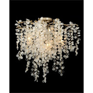 Shiro-Noda Five-Light Flush Chandelier