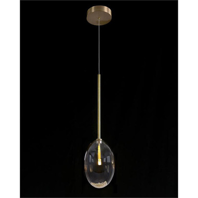 Echo: Glass Globe Single Droplight