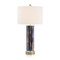 Sapphire and Gold Glaze Table Lamp