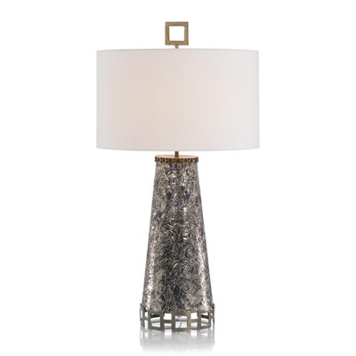Mosaic Glass Table Lamp - Cone Shape
