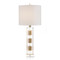 Brass and Acrylic Table Lamp - 33.5"