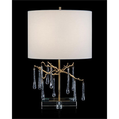 Branched Crystal Table Lamp - Short