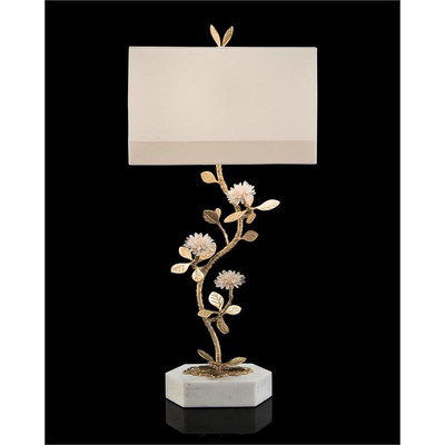 Quartz Flower Table Lamp