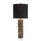 Distressed Blooms Table Lamp