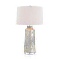 Teal and Gold Wash Table Lamp