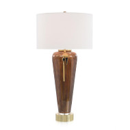 Lagniappe Brown Enamel Table Lamp