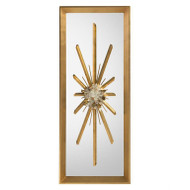 Golden Crystal Burst Mirror I