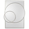 Equinox Mirror in Pewter Silver