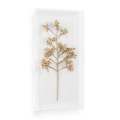 Gold Branch II - Clear Frame