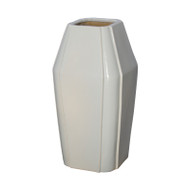 Quadrant Shoulder Vase - Gray