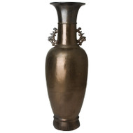 Tall Two - Handle Vase - Metallic