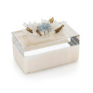 Festooned in Stones Box with Celestite