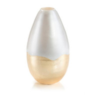 Golden Cloud Glass Vase