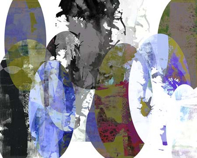 Art Classics Blue Oval Circle II