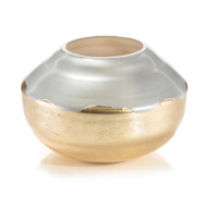 Golden Cloud Glass Bowl