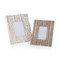 Set of Two Organic Striations Picture Frames