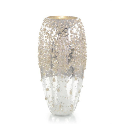 Encrusted in Sparkle Vase