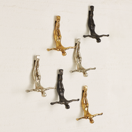 Global Views Wall Diver - Female - Bronze (Store)