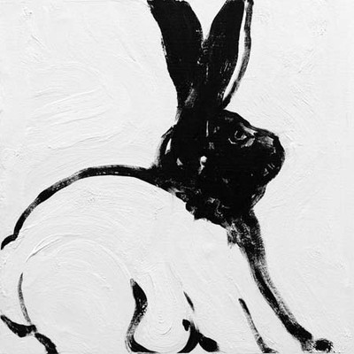 Art Classics Rabbit Charcoal 3