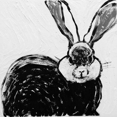 Art Classics Rabbit Charcoal 4