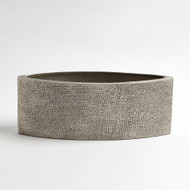 Hemp Etched Planter - Nickel