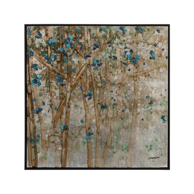 Teng Fei's Silver and Teal II