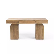 Four Hands Keane Desk - Natural Nettlewood