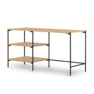 Four Hands Eaton Modular Desk W/Shelves - Light Oak
