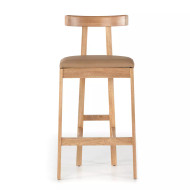 Four Hands Tex Bar Stool - Natural Leather